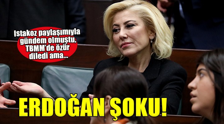 Şebnem Bursalı ya Erdoğan şoku...