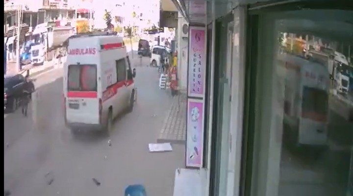 Şırnak ta Suriyeli şahıs ambulans kaçırdı!