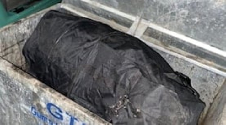 Şoförün çöpe attığı valizlerden 30 milyon liralık uyuşturucu çıktı