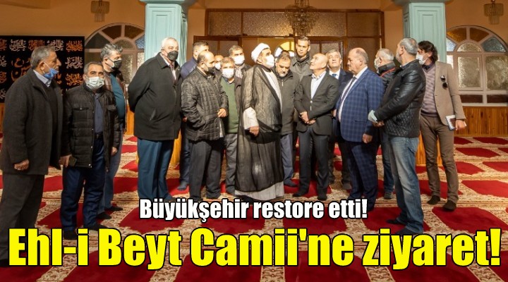 Soyer den Ehl-i Beyt Camii ne ziyaret!