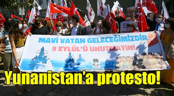 TGB üyeleri, Yunanistan ı protesto etti