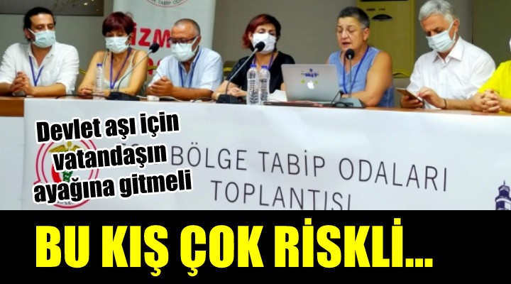 Tabip odaları İzmir de toplanıp pandemiyi değerlendirdi... BU KIŞ ÇOK RİSKLİ!