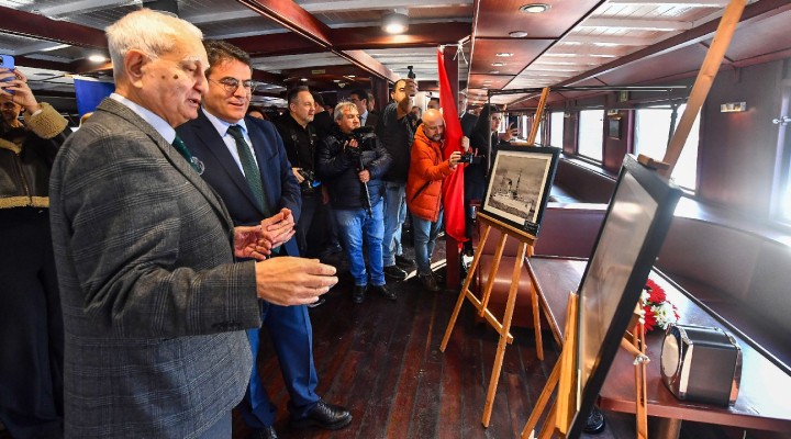 Tarihi Bergama Vapuru'nda Atatürk ve Cumhuriyet Gemileri Sergisi açıldı!