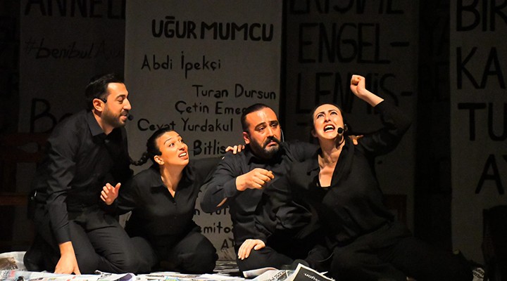 Torbalı Belediyesi Uğur Mumcu yu tiyatro ile andı