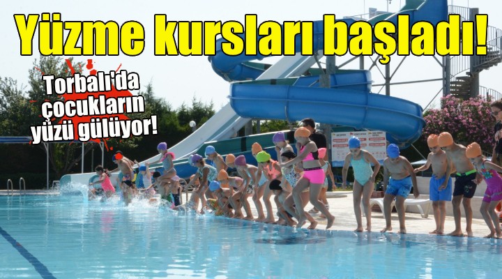 Torbalı Belediyesi yüzme kursları başladı!