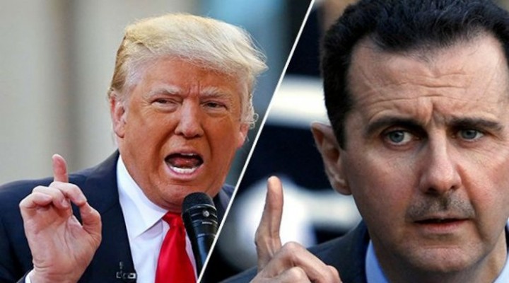 Trump tan Esad a yardım mektubu