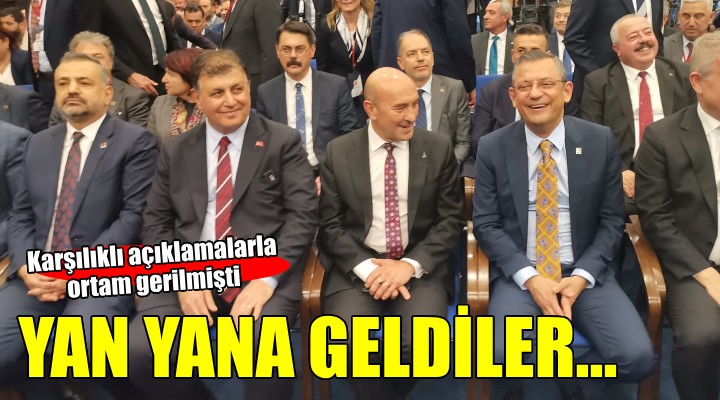 Tugay ve Soyer adaylık sonrası bir arada...