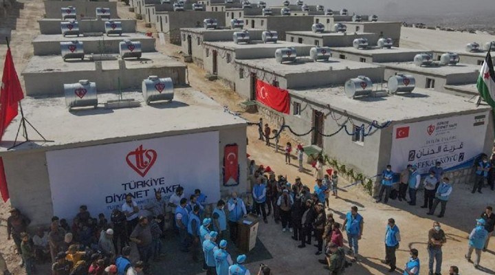 Türk Diyanet Vakfı’ndan Suriye’ye 30 milyon liralık konut!