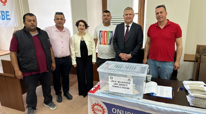 Urla Belediyesi nde DİSK İş Yeri Temsilci seçimi!