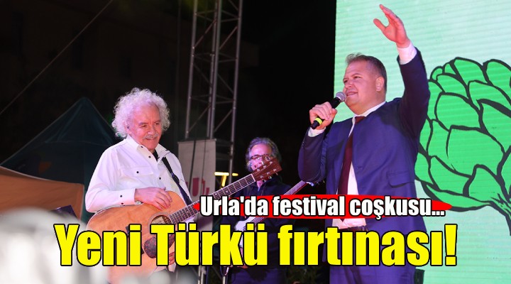 Urla Enginar Festivali nde Yeni Türkü fırtınası!