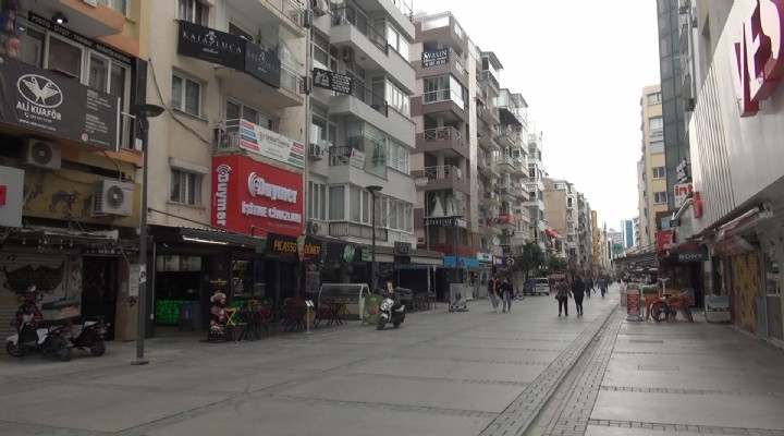 Vaka sayılarının arttığı İzmir de, halk kısıtlamaya uydu