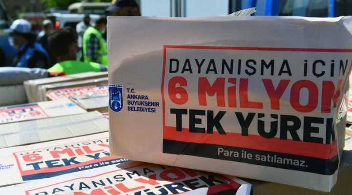 Valilik Ankara Büyükşehir Belediye’sinin topladığı bağışlara el koydu!