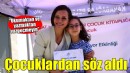 Başkan Kınay çocuklardan söz aldı...