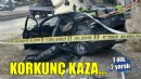 Buca'da korkunç kaza: 1 ölü, 2 yaralı!