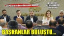 CHP İzmir'de başkanlar zirvesi...