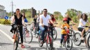 Çiğli'de 19 Mayıs için pedalladılar...