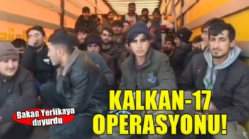 İzmir'de Kalkan-17 Operasyonu...