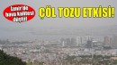 İzmir'de çöl tozu etkisi!
