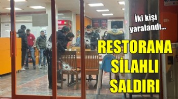İzmir'de restorana silahlı saldırı!