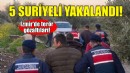 İzmir'de terör gözaltıları... 5 Suriyeli yakalandı!