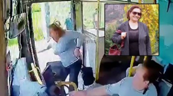 Kapısı açık otobüsten düşen kadın hayatını kaybetti!