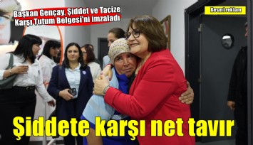 Başkan Hatice Gençay'dan şiddet ve tacize karşı net tavır