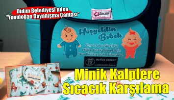 Didim Belediyesi’nden Minik Kalplere Sıcacık Karşılama