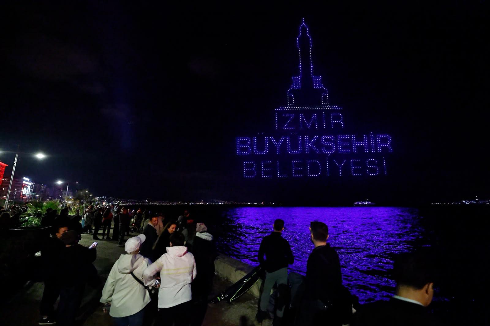 İzmir'de muhteşem Cumhuriyet kutlaması