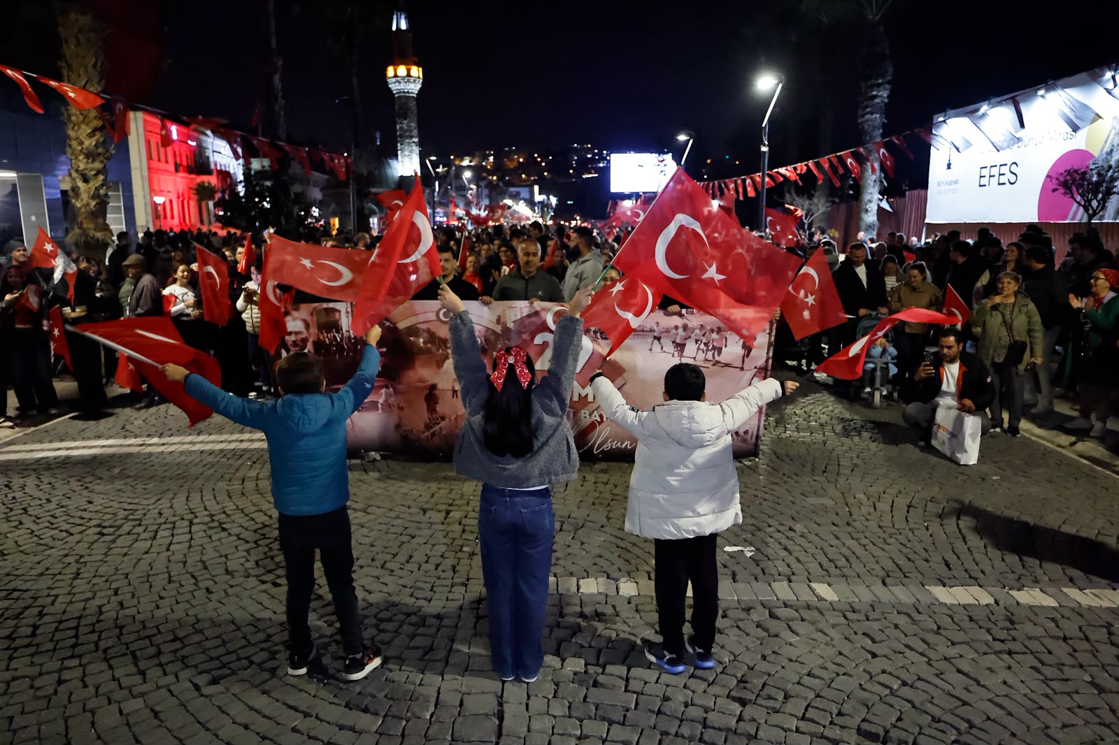 İzmir'de muhteşem Cumhuriyet kutlaması