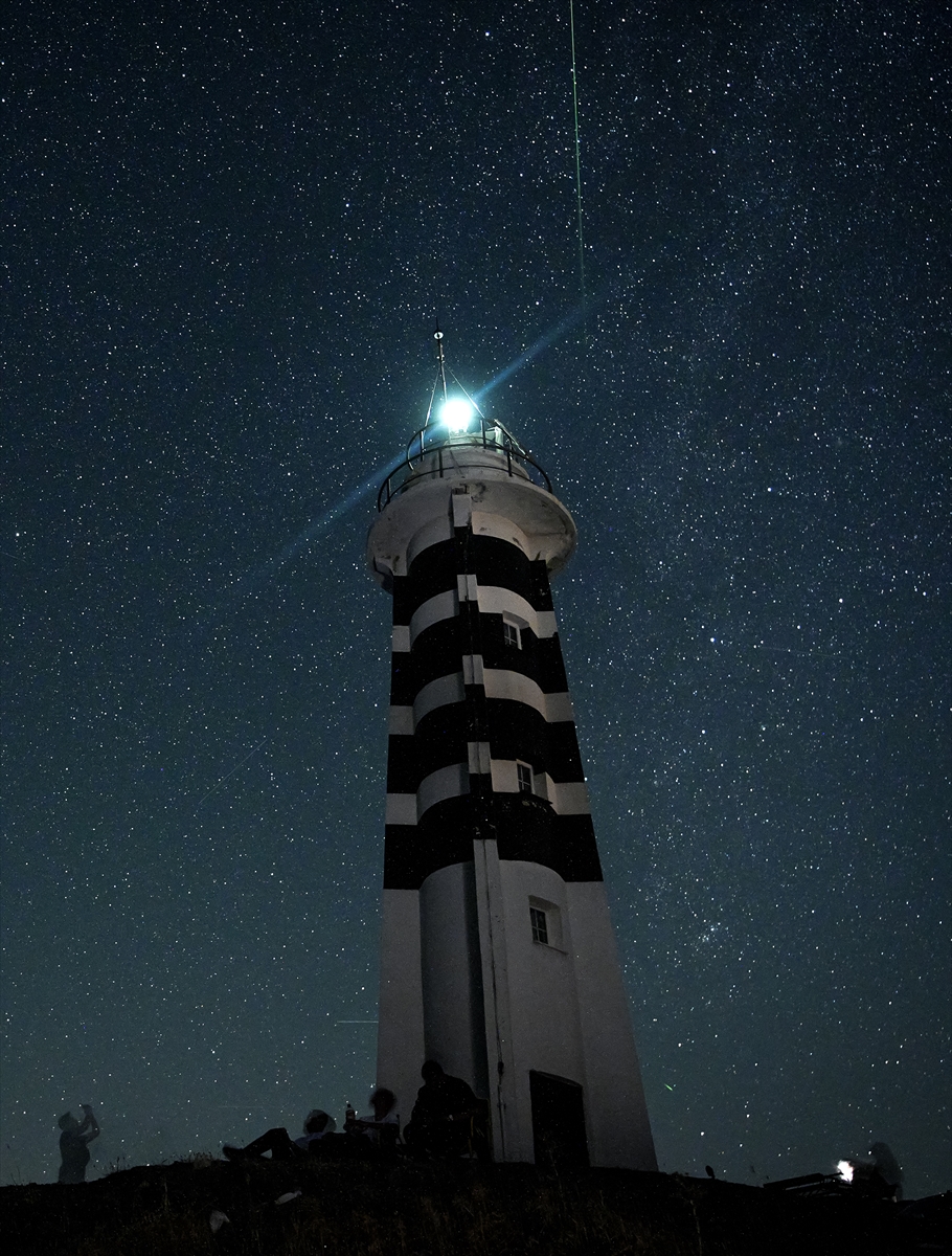 İzmir'de Perseid meteor yağmuru 
