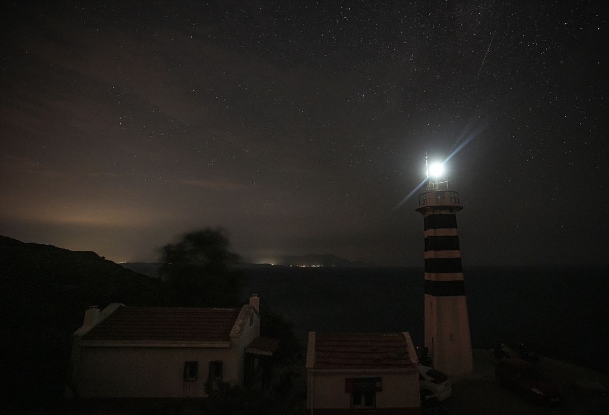 İzmir'de Perseid meteor yağmuru 