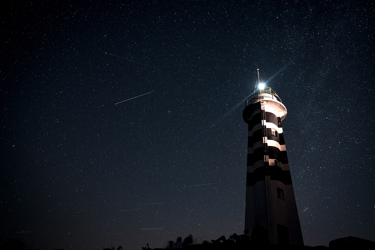 İzmir'de Perseid meteor yağmuru 