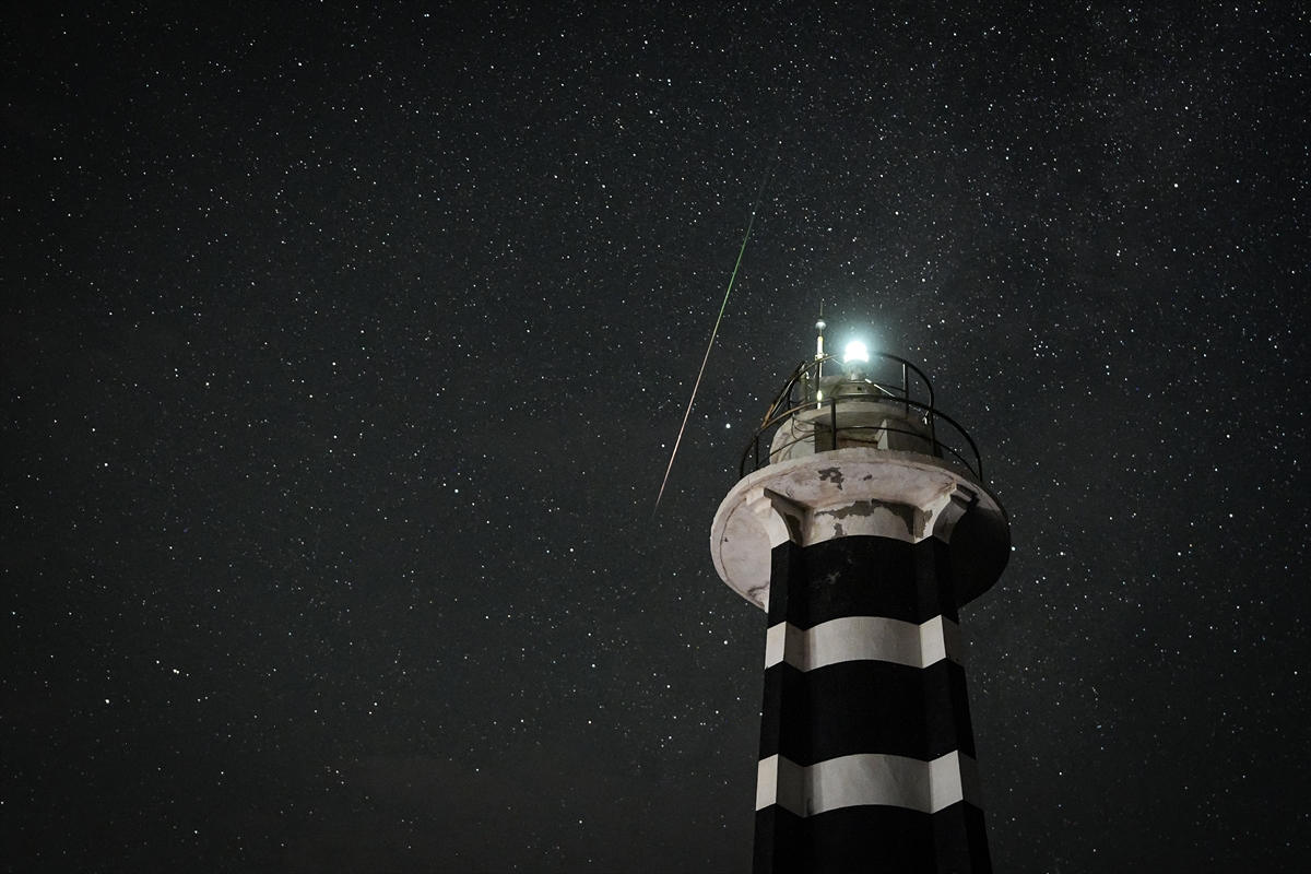 İzmir'de Perseid meteor yağmuru 