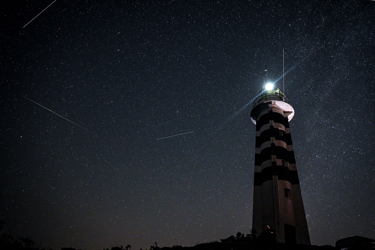 İzmir'de Perseid meteor yağmuru 
