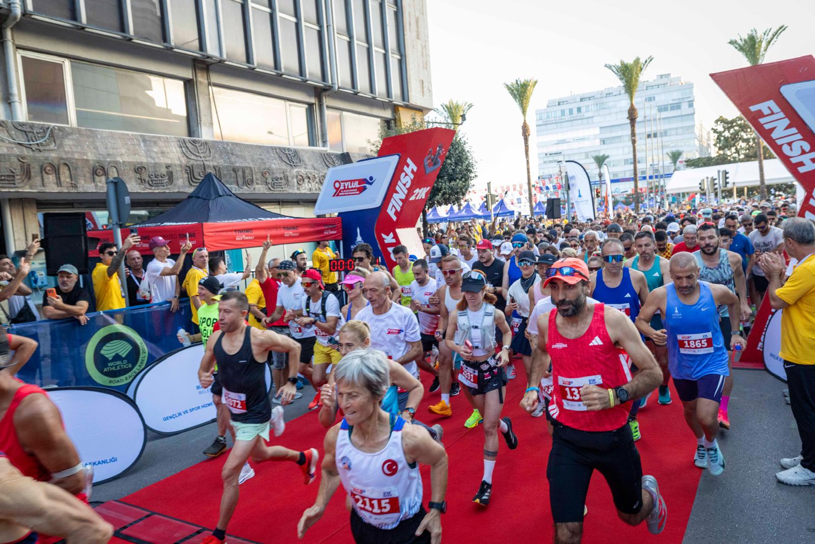 İzmir'de 9 Eylül Yarı Maratonu heyecanı
