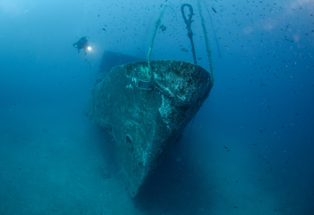 Karaburun'un su altı güzellikleri