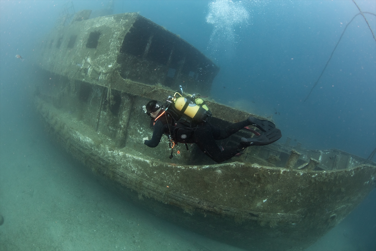 Karaburun'un su altı güzellikleri