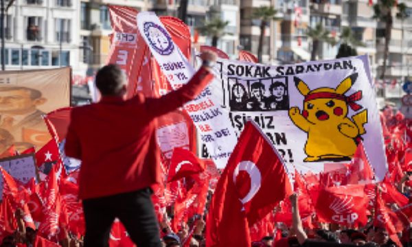 CHP'nin İzmir mitinginden fotoğraflar...