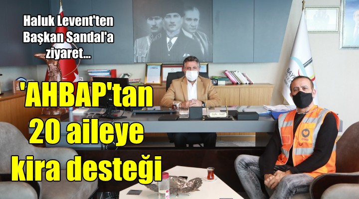  AHBAP tan 20 aileye kira desteği