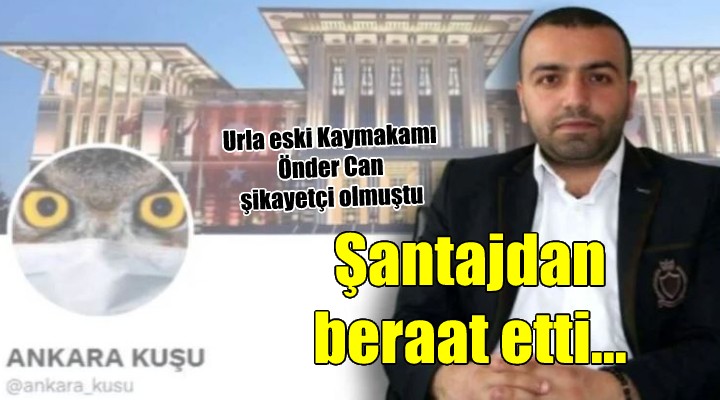  Ankara Kuşu   şantaj  suçlamasından beraat etti