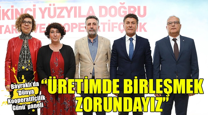 Başkan Sandal: Üretimde birleşmek zorundayız