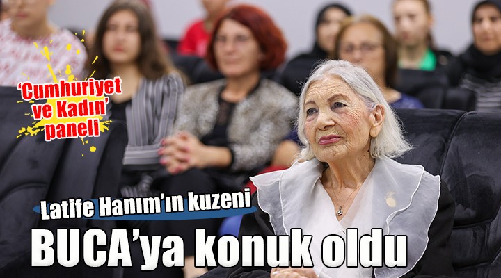 Buca’da ‘Cumhuriyet ve Kadın’ paneli