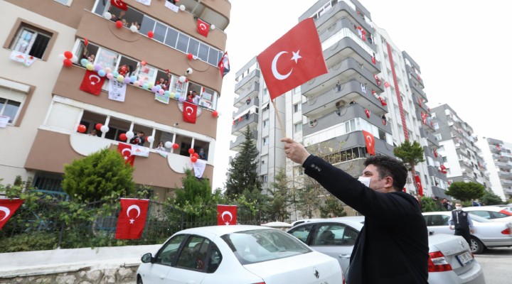  Bucalı nın Atatürk sevgisi evlere sığmaz 