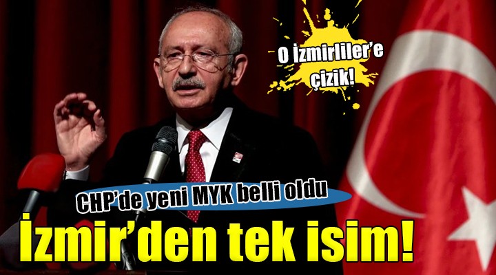 CHP de yeni MYK belli oldu...