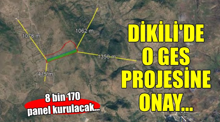 Dikili de o GES projesine onay!