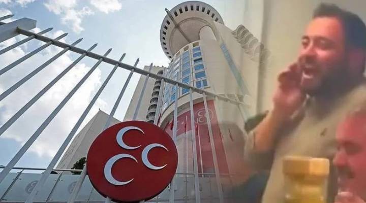  İçki masasında sela  görüntüleri gündem olmuştu: MHP li meclis üyesi partiden ihraç edildi