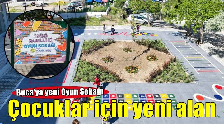 İnönü Mahallesi’ne yeni Oyun Sokağı