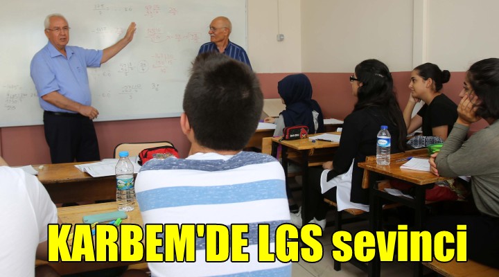 KARBEM’de LGS sevinci