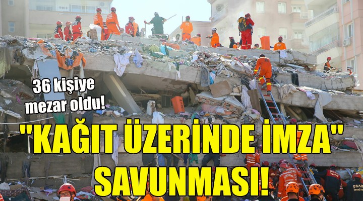  Kağıt üzerinde imza  savunması...