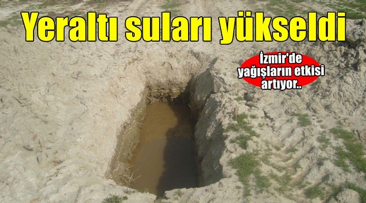 'Yer altı suyunda yaklaşık 120 santimetre yükselme tespit ettik'